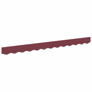vidaXL Wymiana falbany markizy Burgundowy Pas 230 x 20 cm Poliester
