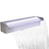 vidaXL Fontanna do oczka wodnego, z oświetleniem LED, 45 cm