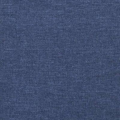 vidaXL Materac kieszeniowy, niebieski, 140x190x20 cm, tkanina