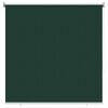 vidaXL Roleta zewnętrzna 90% blokada UV Ciemnozielony 160 x 140 cm