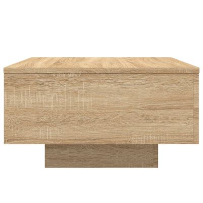 vidaXL Stolik kawowy, dąb sonoma, 55x55x31 cm, materiał drewnopochodny