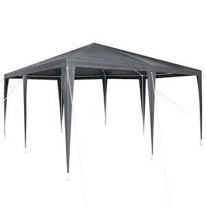 vidaXL Namiot Imprezowy Antracyt 400 x 400 x 266 cm Polietylen i Stal