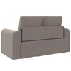 vidaXL Sofa Bed 60cm Ciemnoszary tkanina