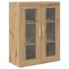 vidaXL Highboard Dąb rzemieślniczy 69,5 x 34 x 180 cm