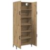 vidaXL Highboard Montowane na ścianie dąb artisan 69,5 x 34 x 180 cm