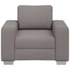 vidaXL Sofa Ciemnoszary