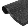 vidaXL Prostokątna wycieraczka przed drzwi 60 x 90 cm, antracytowa