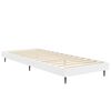vidaXL Rama ł&oacute;żka, biała, 75x190 cm, materiał drewnopochodny