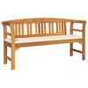 vidaXL Ławka R&oacute;żana Naturalny 157 x 46 x 82,5 cm Lite Drewno Akacji