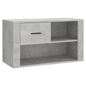 vidaXL Szafka na buty, szarość betonu, 80x35x45 cm