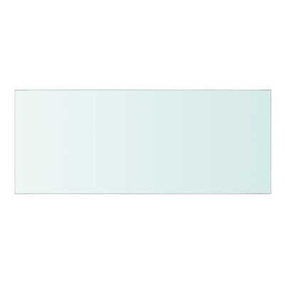 vidaXL Półka szklana, bezbarwny panel, 50x20 cm