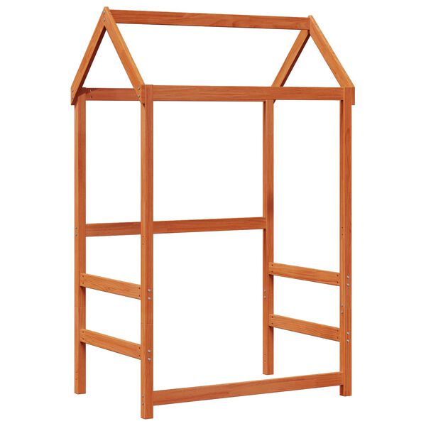 vidaXL Zestaw Ł&oacute;żka Dziennie 2 pcs Woskowy Brąz Lite drewno sosnowe