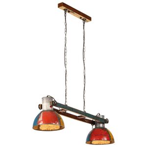 vidaXL Industrialna lampa wisząca, 25 W, kolorowa, 111 cm, E27