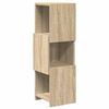 vidaXL Szafka narożna 25,5x25x80cm Drewno inżynieryjne Dąb Sonoma