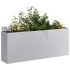 vidaXL Doniczka 200x40x80 cm Stal ocynkowana