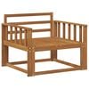 vidaXL Środkowa sofa ogrodowa naturalny