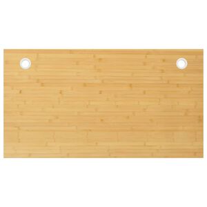 vidaXL Blat do biurka, 100x60x1,5 cm, bambusowy