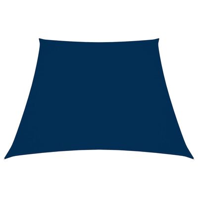 vidaXL Trapezowy żagiel ogrodowy, tkanina Oxford, 3/5x4 m, niebieski