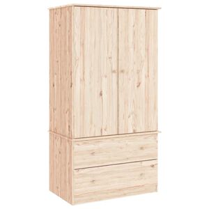 vidaXL Szafa ALTA, 90x55x170 cm, lite drewno sosnowe