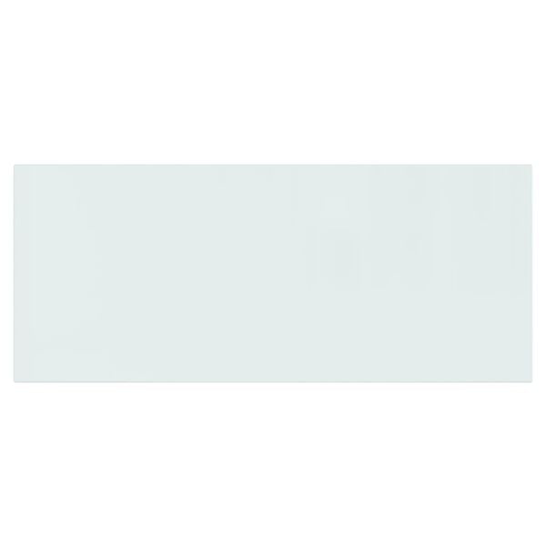 vidaXL Panel kominkowy, szklany, prostokątny, 120x50 cm