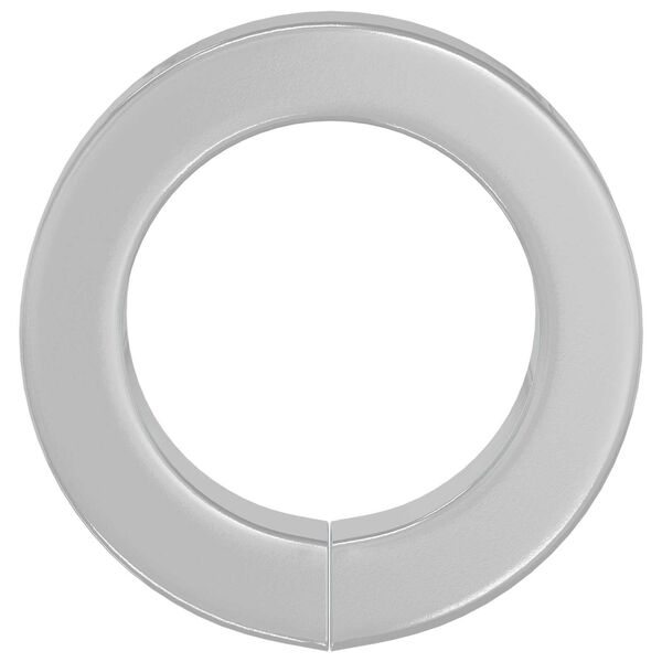 vidaXL Podkładka sprężynowa 12 pcs Biały 13 x 1 mm Żelazo