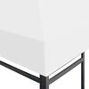vidaXL Zadaszenie altany ogrodowej, 270 g/m², 3x3 m, białe