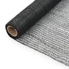 vidaXL Rolnicza siatka ochronna na uprawy, HDPE, 1x100 m, czarna