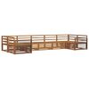 vidaXL Zestawy sof 7 pcs Naturalny Lite Drewno Akacji