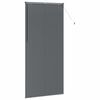 vidaXL Żaluzje weneckie Ciemnoszary 220 x 100 cm Aluminium