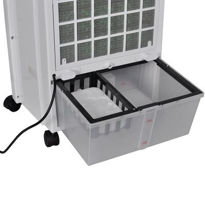 vidaXL Przenośny klimator, oczyszczacz i nawilżacz powietrza, 8 L
