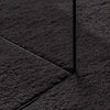 vidaXL Dywany pokojowe Owalny HUARTE Czarny 150 x 80 cm 100% poliester