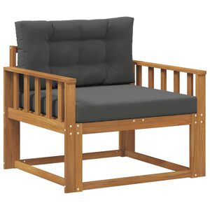 vidaXL Środkowa sofa ogrodowa naturalny