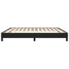 vidaXL Rama łóżka, czarna, 180x200 cm, sztuczna skóra
