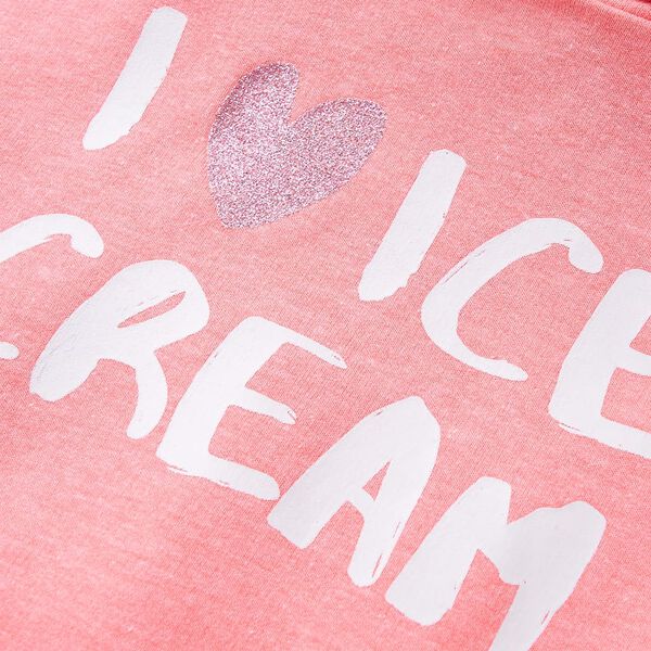 Bluza dziecięca z kapturem, jasnor&oacute;żowa, 92