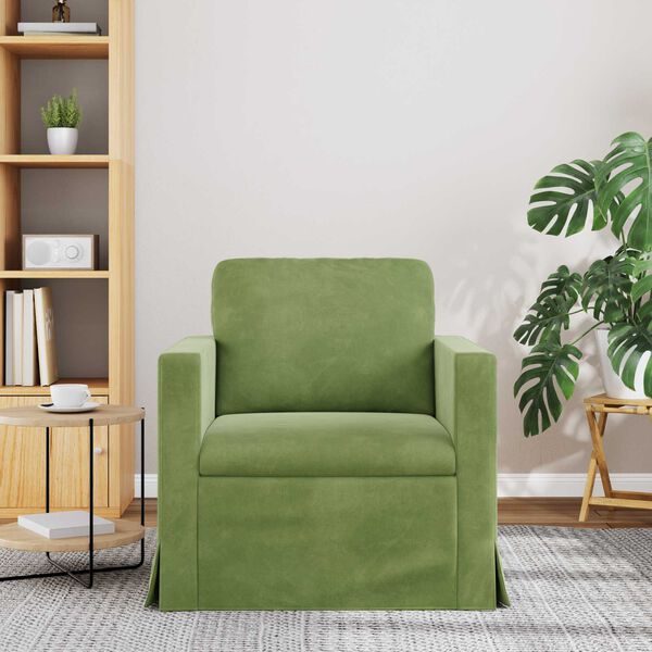 vidaXL Sofa Jasnozielony