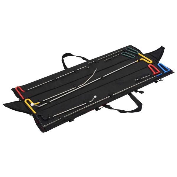 vidaXL 8-elementowy zestaw do usuwania wgnieceń, stal nierdzewna