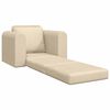 vidaXL Sofa Bed Kremowy 98 x 71 x 83 cm tkanina
