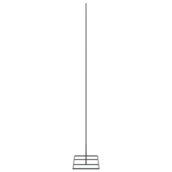 vidaXL Metalowa choinka świąteczna, do dekoracji, czarna, 150 cm