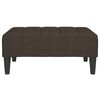 vidaXL Podn&oacute;żek, ciemnobrązowy, 78x56x32 cm, tapicerowany tkaniną