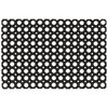 vidaXL Gumowe maty, wycieraczki, 5 szt., 16 mm, 40x60 cm