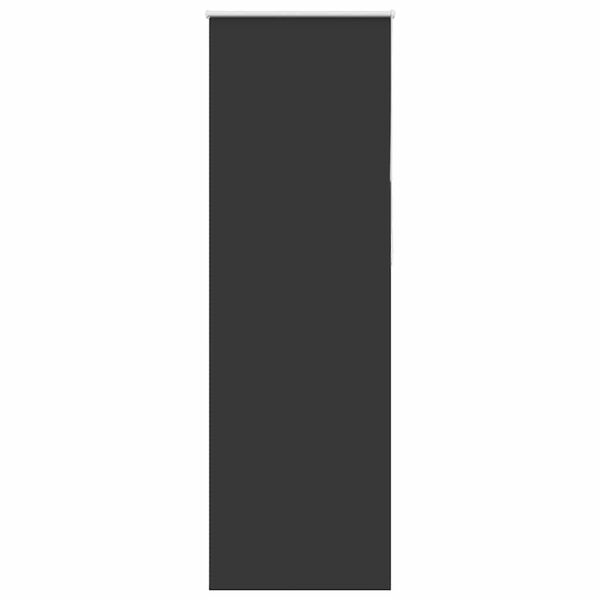 vidaXL Roleta zaciemniająca czarny 75x230 cm Szerokość tkaniny 70,7 cm