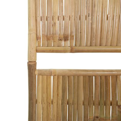 vidaXL Parawan 5-panelowy, bambusowy, 200 x 180 cm