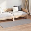 vidaXL Dywany pokojowe HUARTE Kremowy i Taupe 200 x 80 cm Poliester