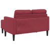 vidaXL Sofa 2-osobowa z szezlongiem w kształcie litery L