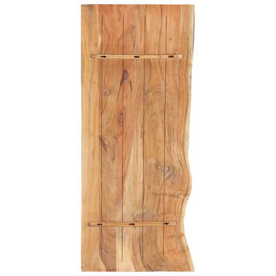 vidaXL Blat łazienkowy, lite drewno akacjowe, 140 x 55 x 3,8 cm