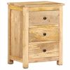 vidaXL Stolik nocny, 45x35x60 cm, lite drewno mango