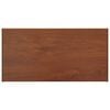 vidaXL Parapet okienny Brązowe drewno 60 x 45 x 4,5 cm PVC