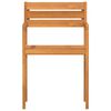 vidaXL Krzesła ogrodowe 2 szt. 50x53x80 cm Drewno lite Akacja