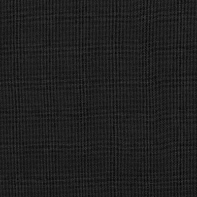 vidaXL Zasłony stylizowane na lniane, 2 szt., czarne, 140x175 cm
