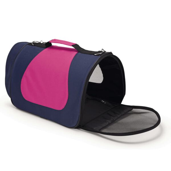 Beeztees Torba do transportu psa Tarvico, nylon, niebieska, 40x23x24cm